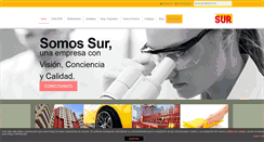 Desktop Screenshot of gruposur.com